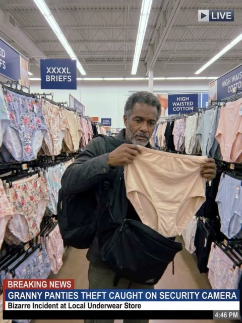 News Prank Panties